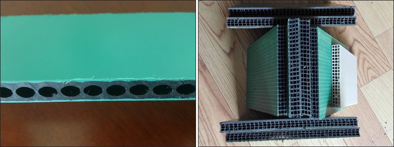 PP中空建筑模板生产线 PP中空建筑模板生产线