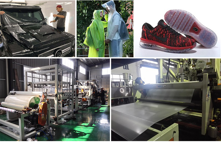 TPU胶膜和复合膜生产线 TPU胶膜和复合膜生产线